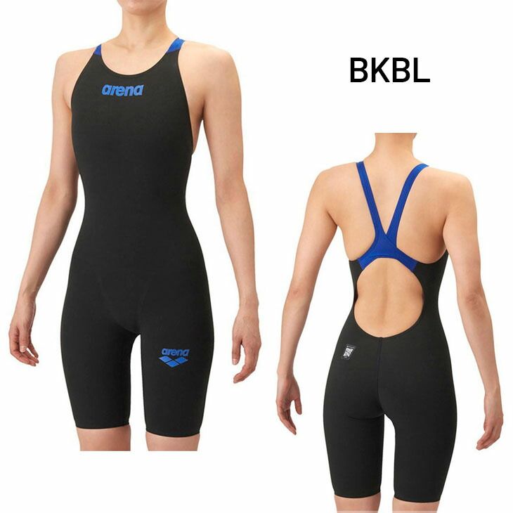 アリーナ WA承認 ジュニア 女子 競泳水着 R 130 140 大会可 arena レーシングワンピーススパッツ オープンバック ハーフレッグ スイムウェア 子ども キッズ 女の子 競技水着 FUSION-ONE