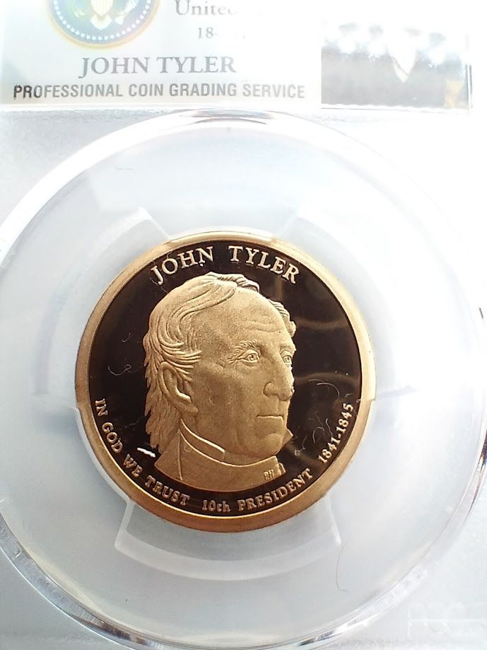 PCGS PR70DCAM 2009S 第10代大統領 ジョン・タイラー