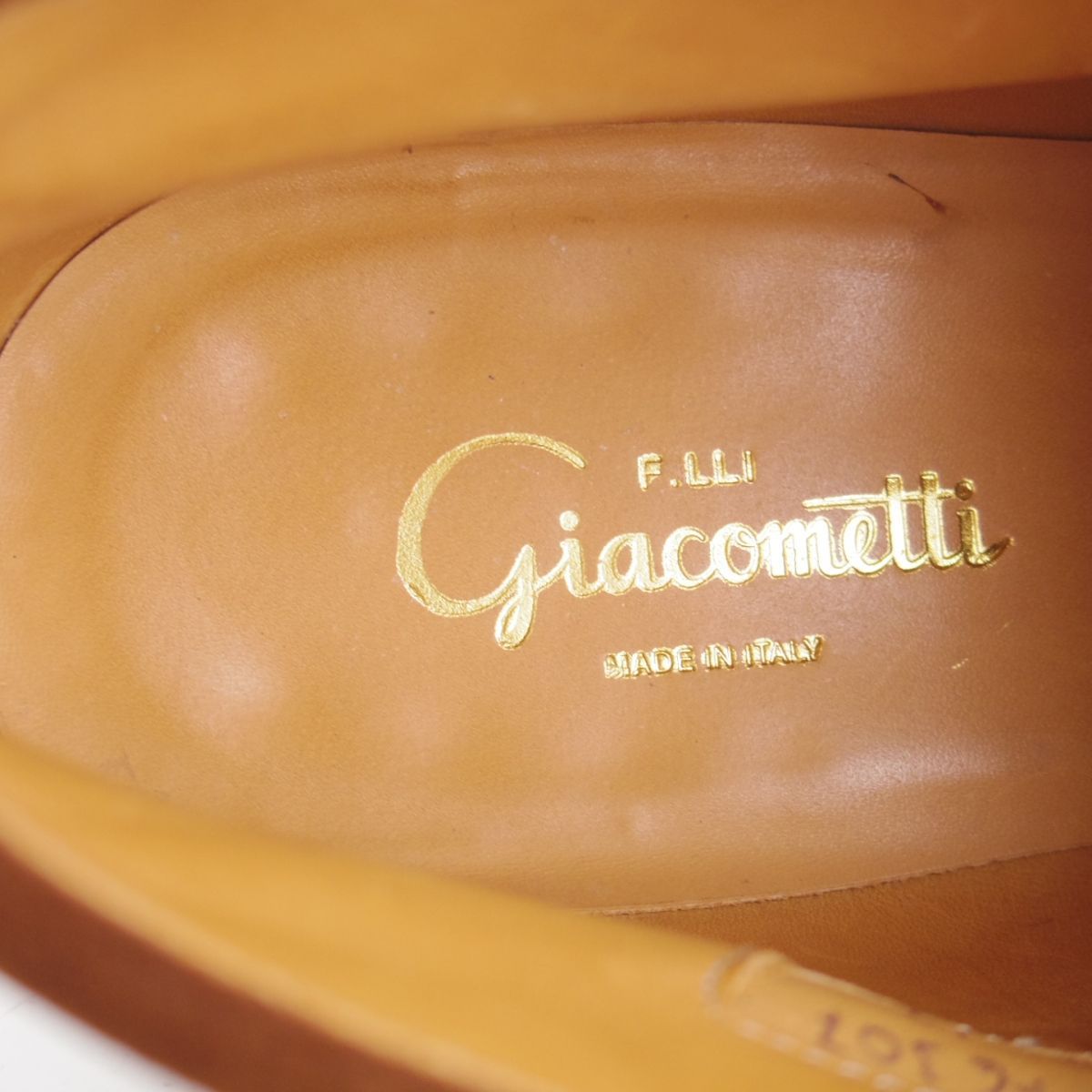  上 伊 F LLIジャコメッティ SIZE 42 定価10万円以上 ビットブーツ センターエラスティック スエード 茶 Giacometti o 204 チャッカブーツ ブーツ 革靴