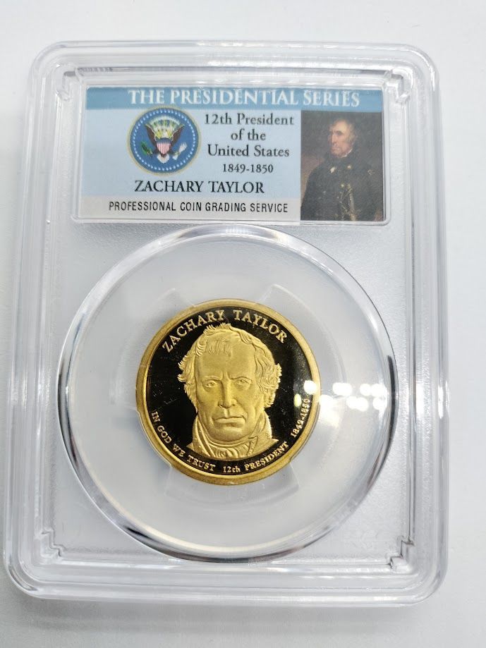 PCGS PR70DCAM 2009S 第12代大統領 ザカリー・テイラー PCGS PR70DCAM 2009S 第12代大統領 ザカリー・テイラー