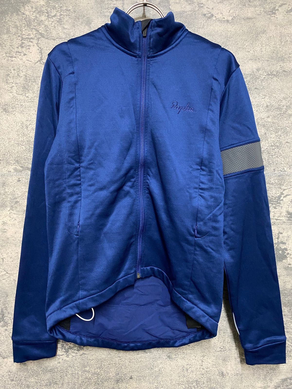JS 011 ラファ Rapha CLASSIC WINTER JACKET 長袖 サイクルジャケット 紺 M 裏起毛