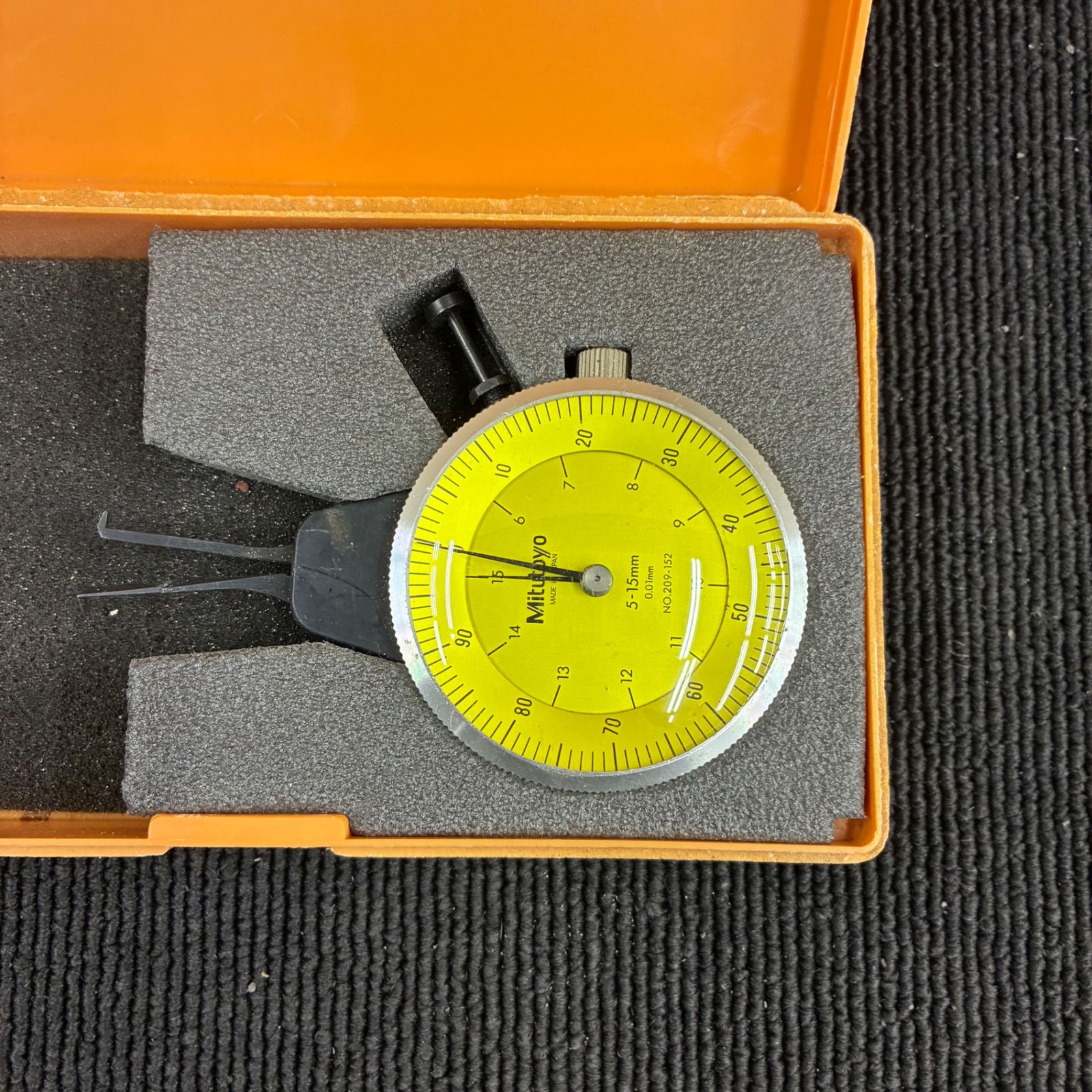 ケース割れ Mitutoyo ミツトヨ ダイヤルキャリパゲージ 209-152 測定 ノギス マイクロメーター