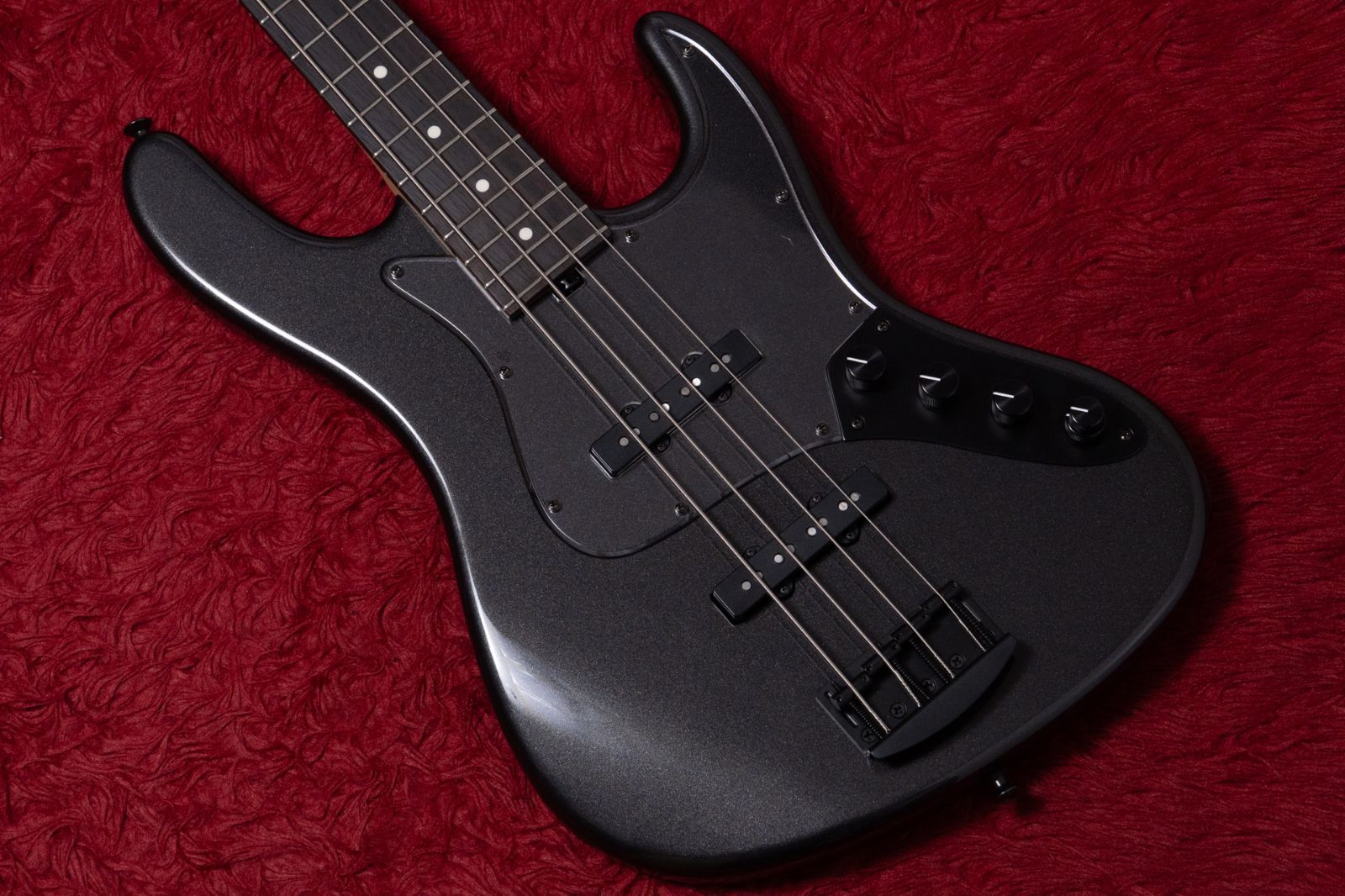 Kikuchi Guitars Custom Bass 4 st Charcoal Frost Metallic 3 415 kg 67 GIB横浜