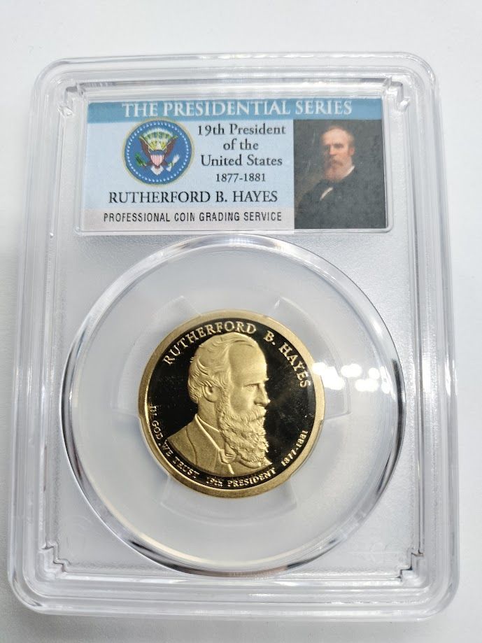 PCGS PR70DCAM 2011S 第19代大統領 ラザフォード・B・ヘイズ PCGS PR70DCAM 2011S 第19代大統領 ラザフォード・B・ヘイズ