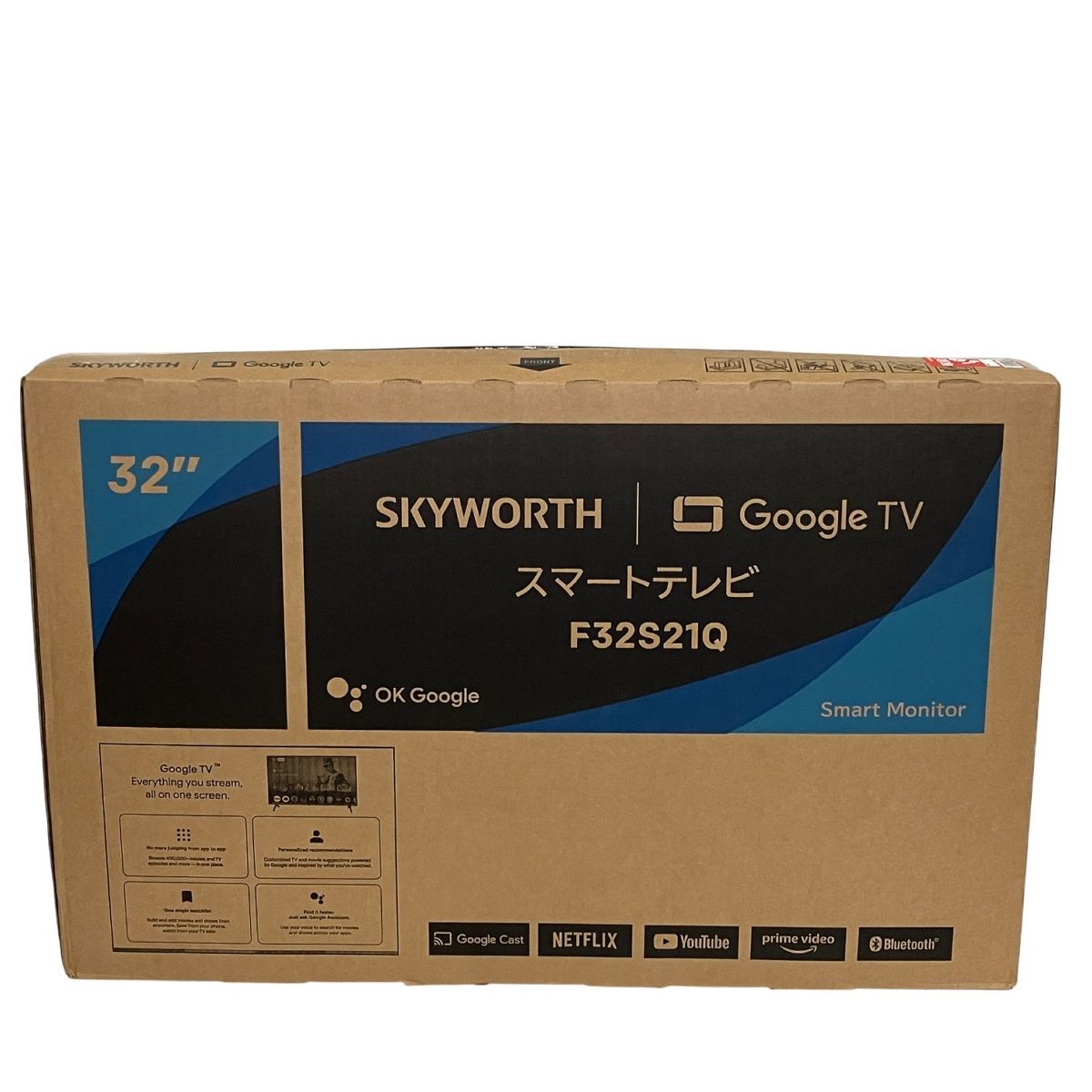 F 32 S 21 Q Google TV 32型 スマートテレビ