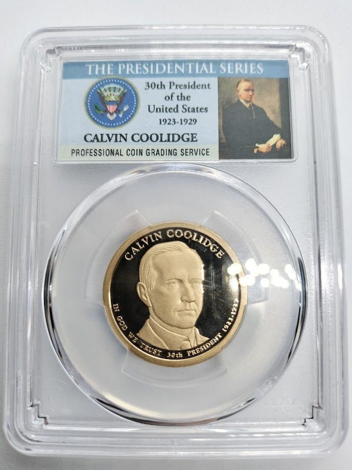 PCGS PR70DCAM 2014S 第30代大統領 カルビン・クーリッジ PCGS PR70DCAM 2014S 第30代大統領 カルビン・クーリッジ