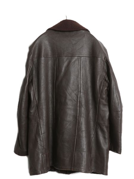 ブラウン！70-80年代ヴィンテージTALON！カーコートレザーハーフコート ブラウン！70-80年代ヴィンテージTALON！カーコートレザーハーフコート