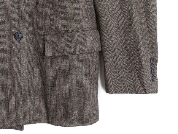 ラルフローレン　ストライプ柄ツイードテーラードジャケット 専用になりました ローレンラルフローレン LAUREN RALPH LAUREN テーラードジャケット