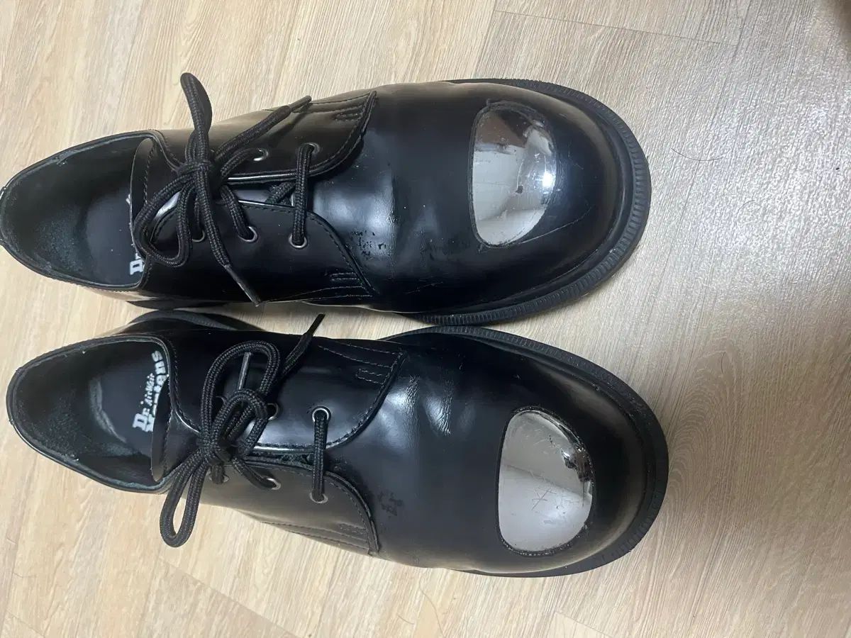  270 DR MARTENS ドクターマーチン スティールトゥ ローファー ブーツ 革靴
