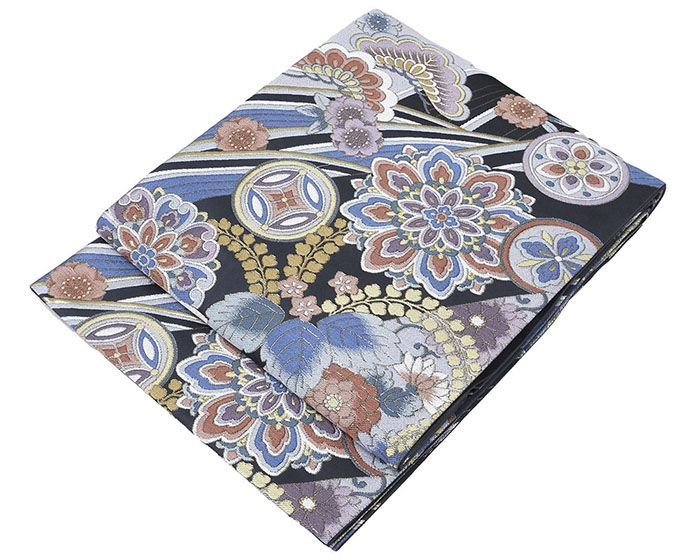  袋帯 仕立て上がり 西陣 志都香謹製 松 桜 桐 宝相華 華壁織 仕立済 成人式 卒業式 パーティー 振袖 g 2965 袋帯 帯