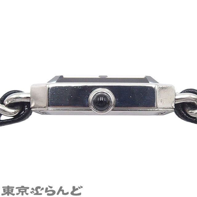 シャネル CHANEL プルミエール Lサイズ H0451 ブラック SS レザー