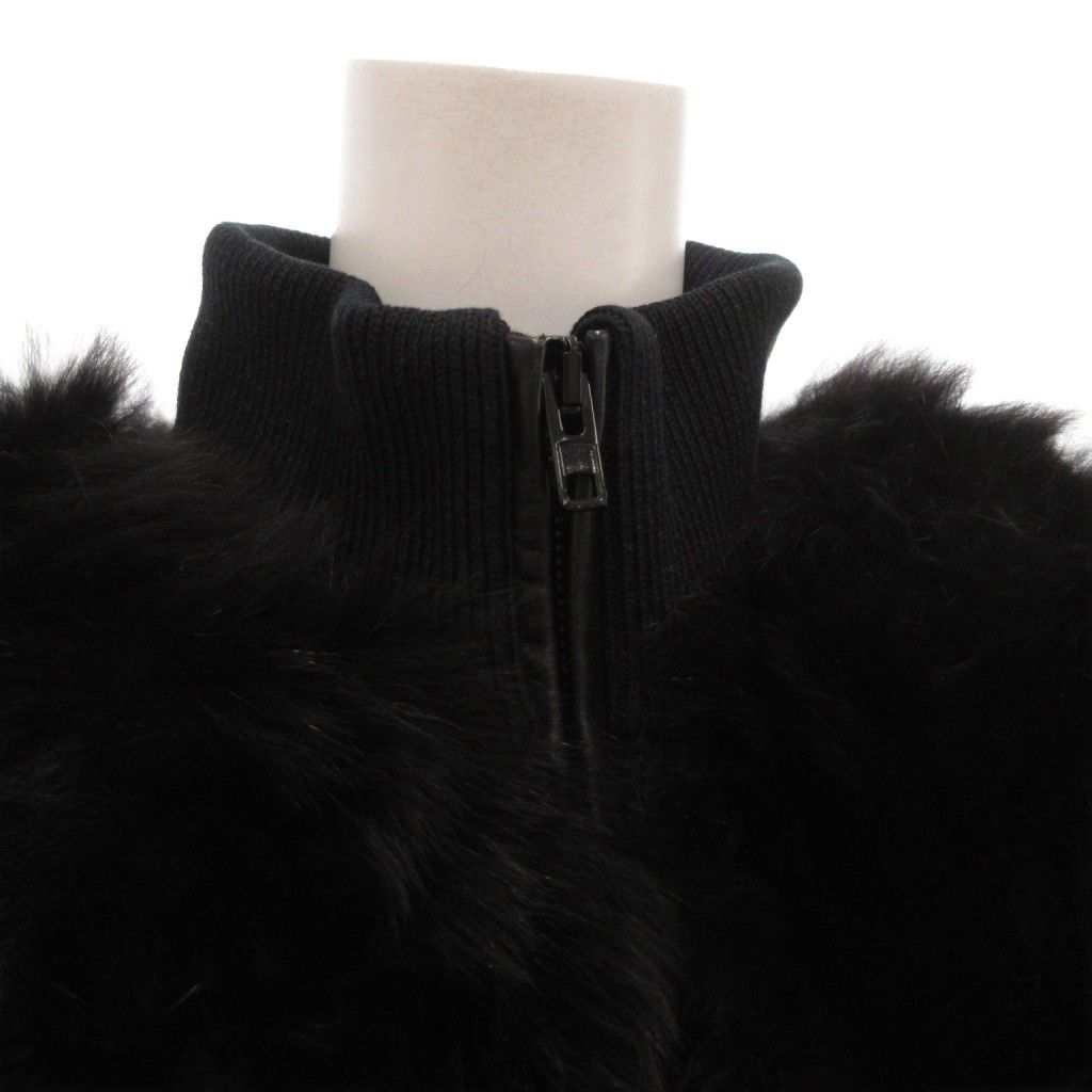 ジバンシィ GIVENCHY ファーベスト L フォックス 毛皮 ジップアップ