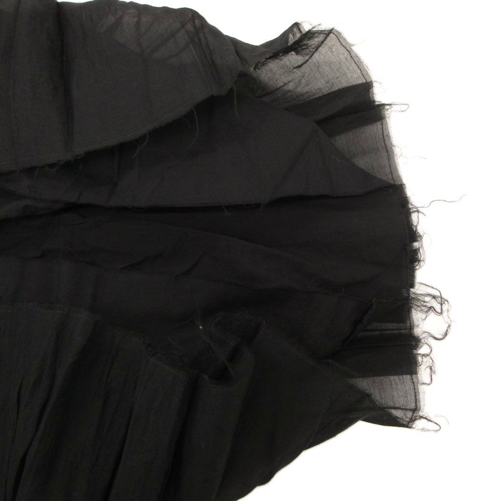 オールドマンズテーラー R＆D.M.Co スカート チュール ギャザー シルク