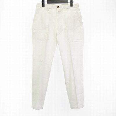 バーンストーマー BARNSTORMER ドレスファティーグ パンツ 白 ホワイト S