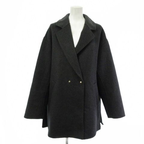 イェッカヴェッカ YECCA VECCA 25AW 美品 ウールMIXリバーミドル丈