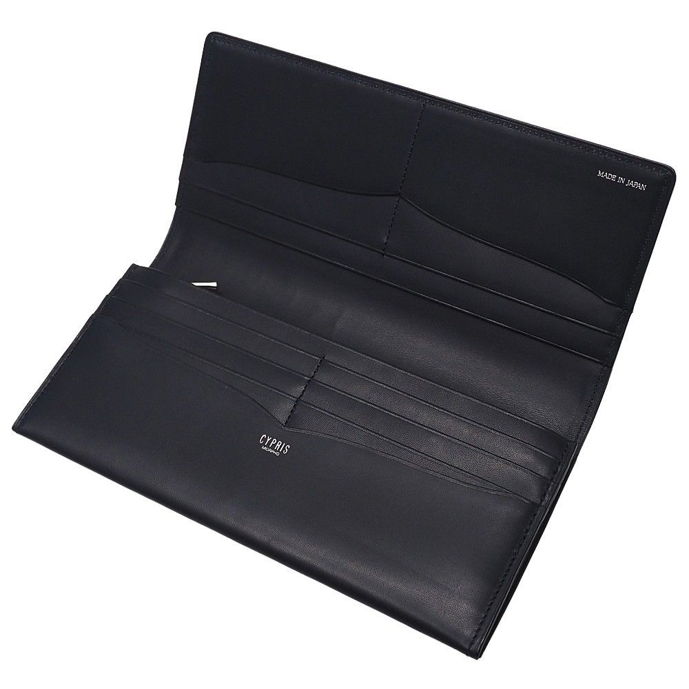  CYPRIS レザーウォレット 長財布 ブラック キプリス メンズ 5 F 26 L 0698 S KEC 12 長財布 小物