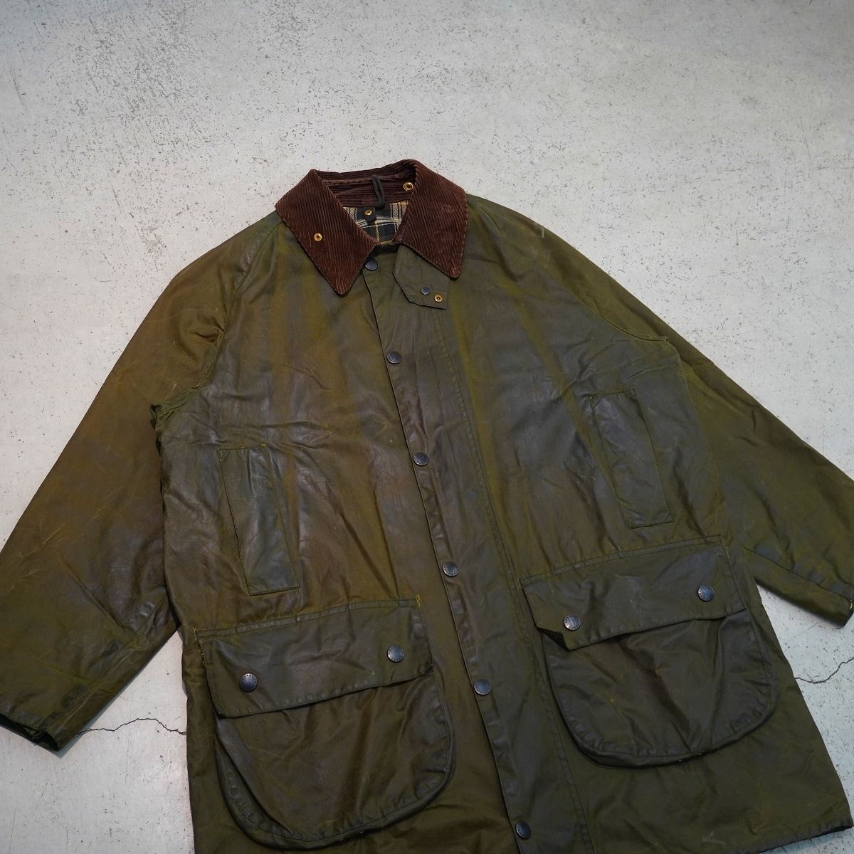 90S Barbour GAMEFAIR JACKET バブアー ゲームフェア オイル