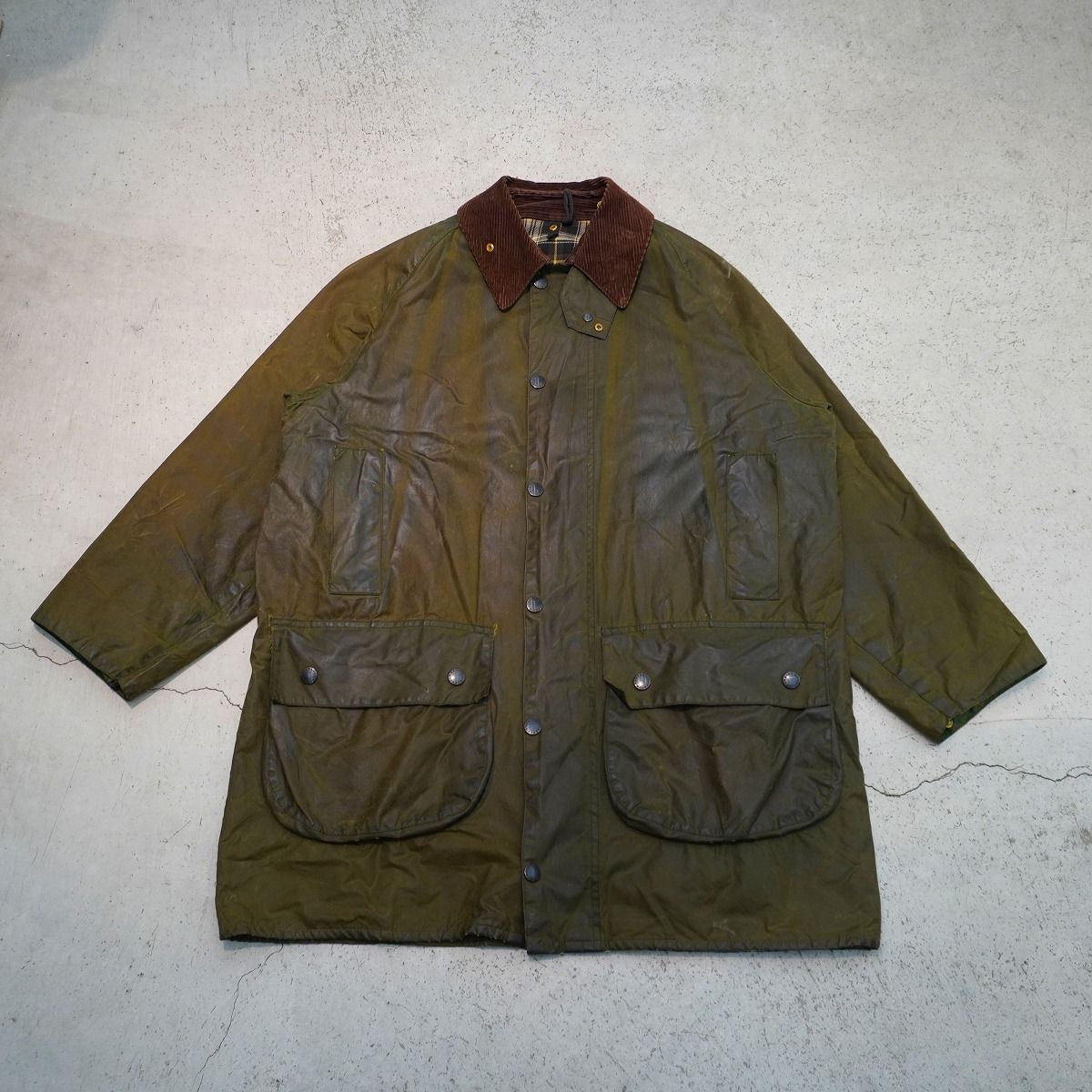 90S Barbour GAMEFAIR JACKET バブアー ゲームフェア オイル