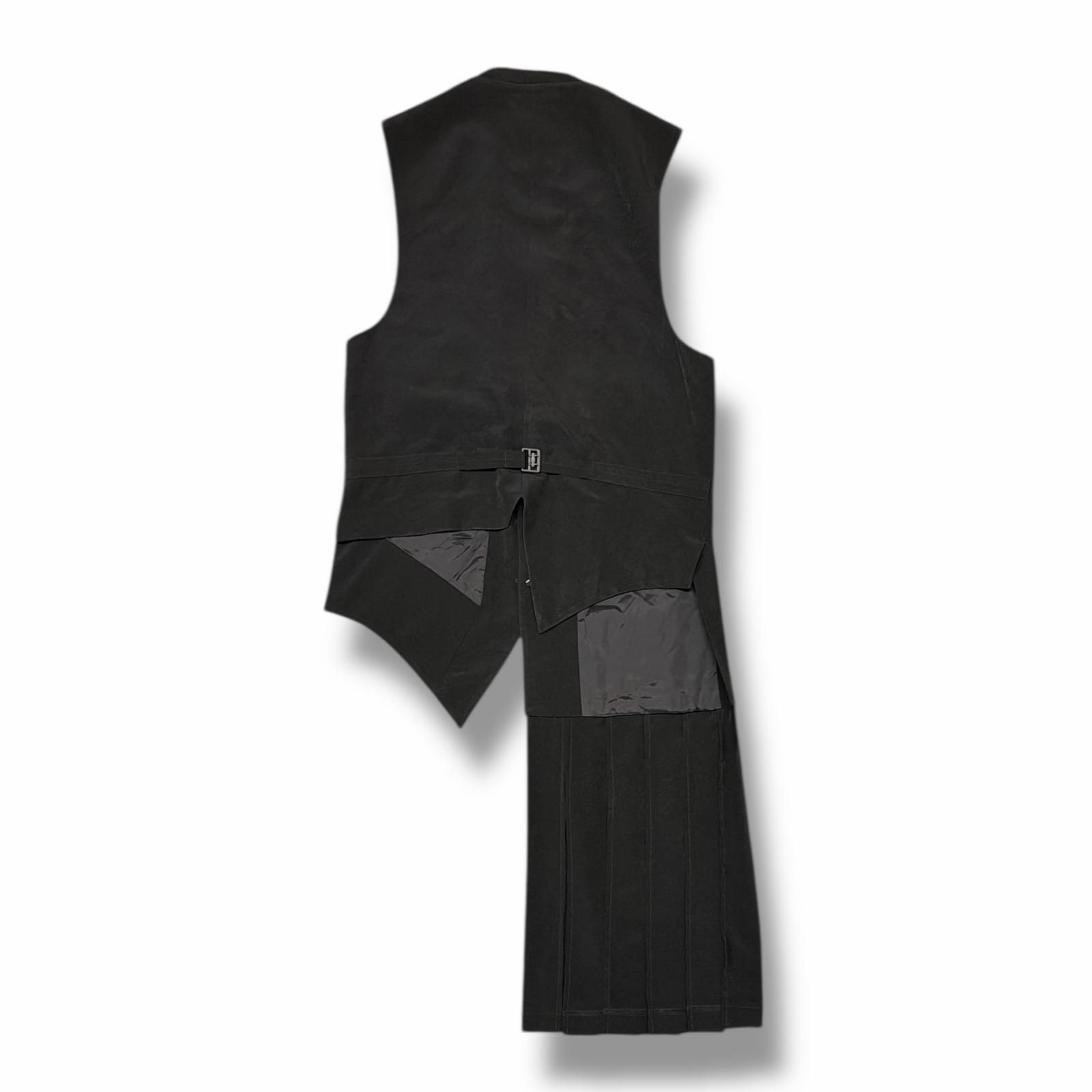 Yohji Yamamoto POUR HOMME Pleated Vest プリーツベスト タキシード
