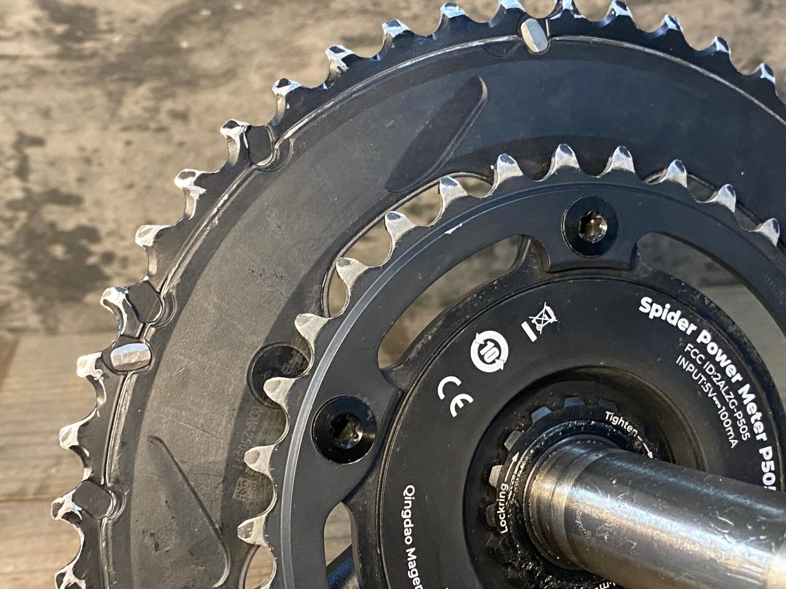 JQ115 マージーン MAGENE PES P505 クランク パワーメーター 165mm