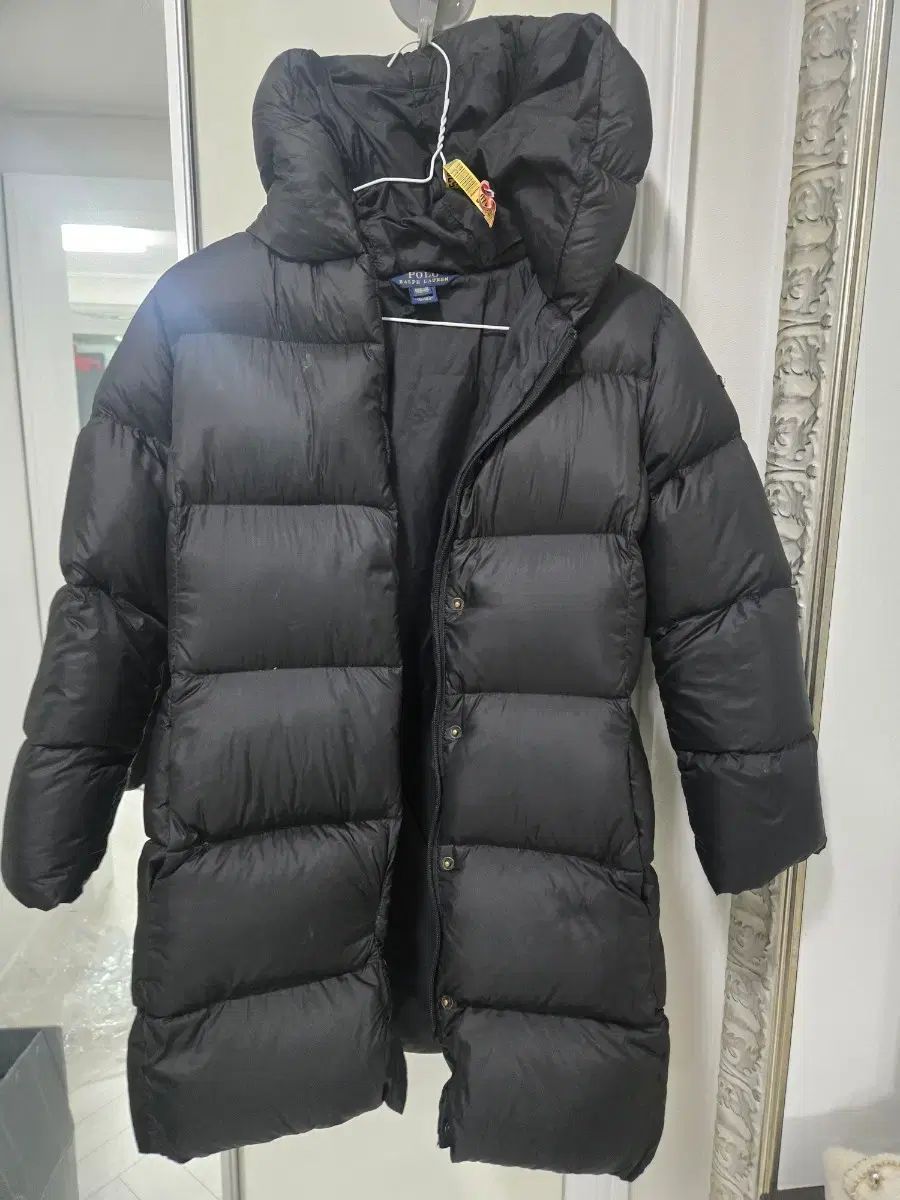 ポロ ラルフローレン キッズ ダウン ロング丈 M 8-10