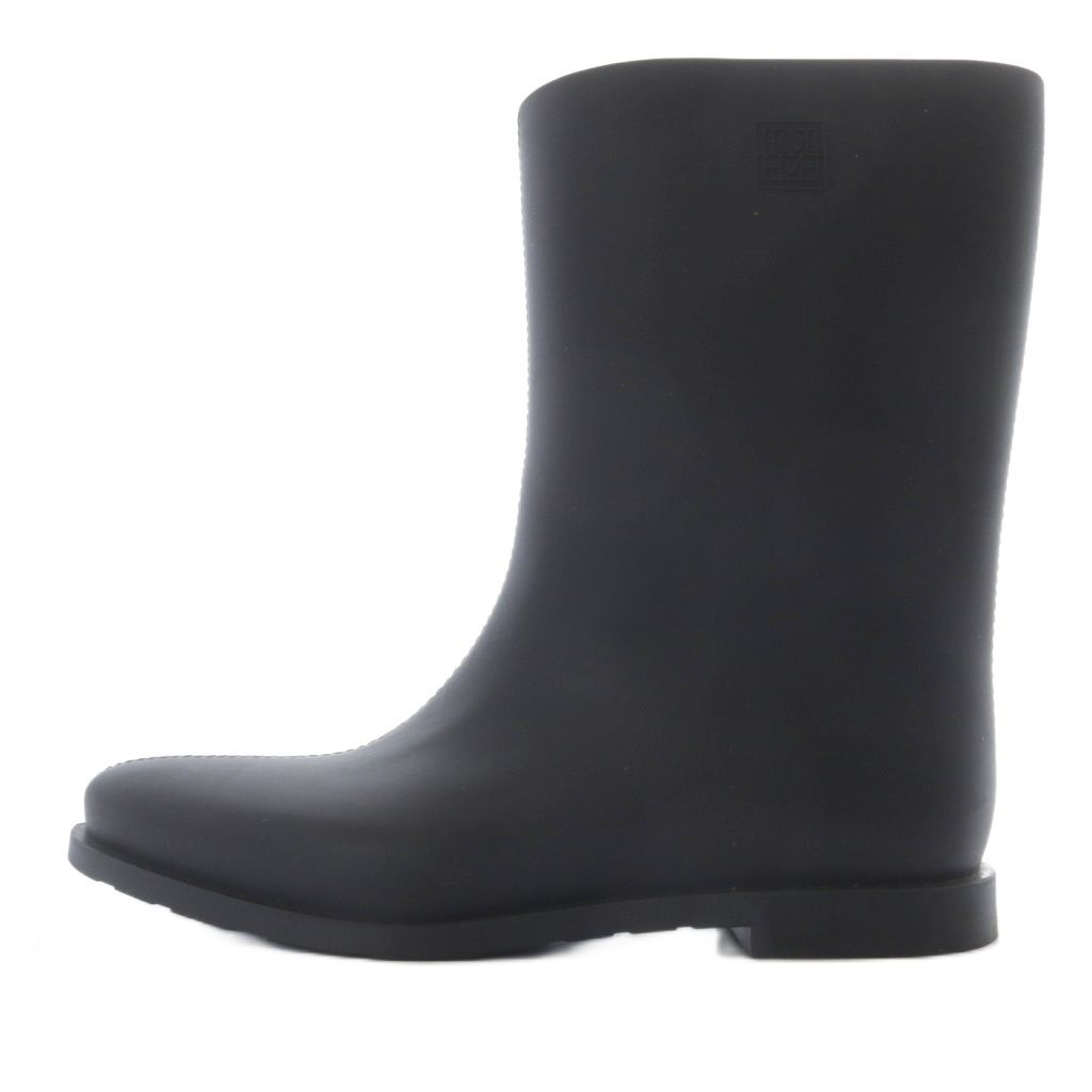 トーテム TOTEME THE RAIN BOOT レインブーツ ショートブーツ 38 黒