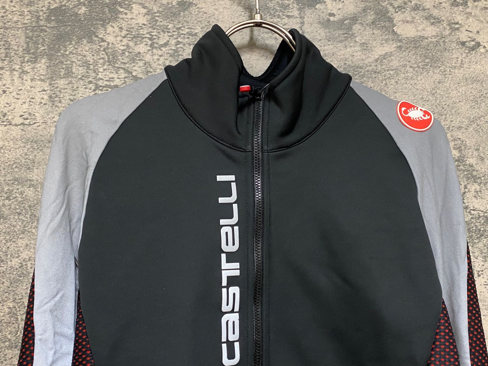 Castelli カステリ サイクルジャケット 長袖 冬用 S ブラック 黒