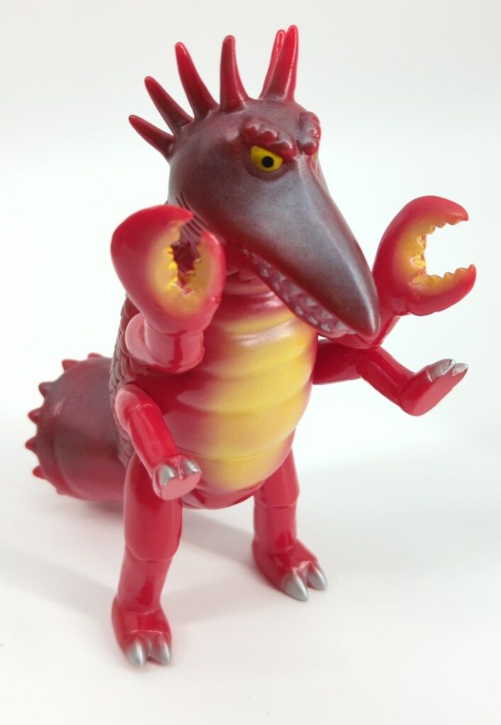 マーミット 世紀の大怪獣シリーズ|ビニパラベビー ザリガニンド 赤成型