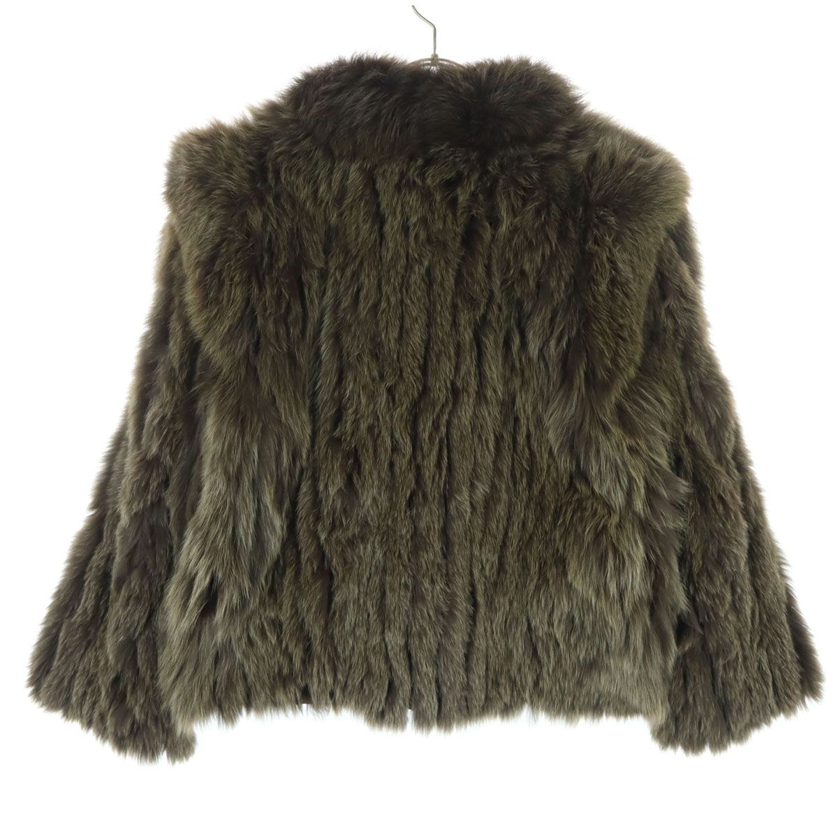 最終お値下げ◎サガフォックス スタンドカラー ファーコート 深緑 最終お値下げ◎サガフォックス スタンドカラー ファーコート 深緑 楽天