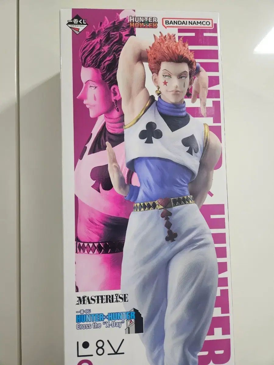 バンダイ HUNTER×HUNTER ヒソカc賞 Masterlise フィギュア