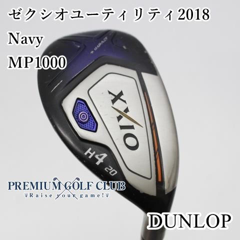 中古】[Cランク] ダンロップ ゼクシオユーティリティ2018 Navy MP1000