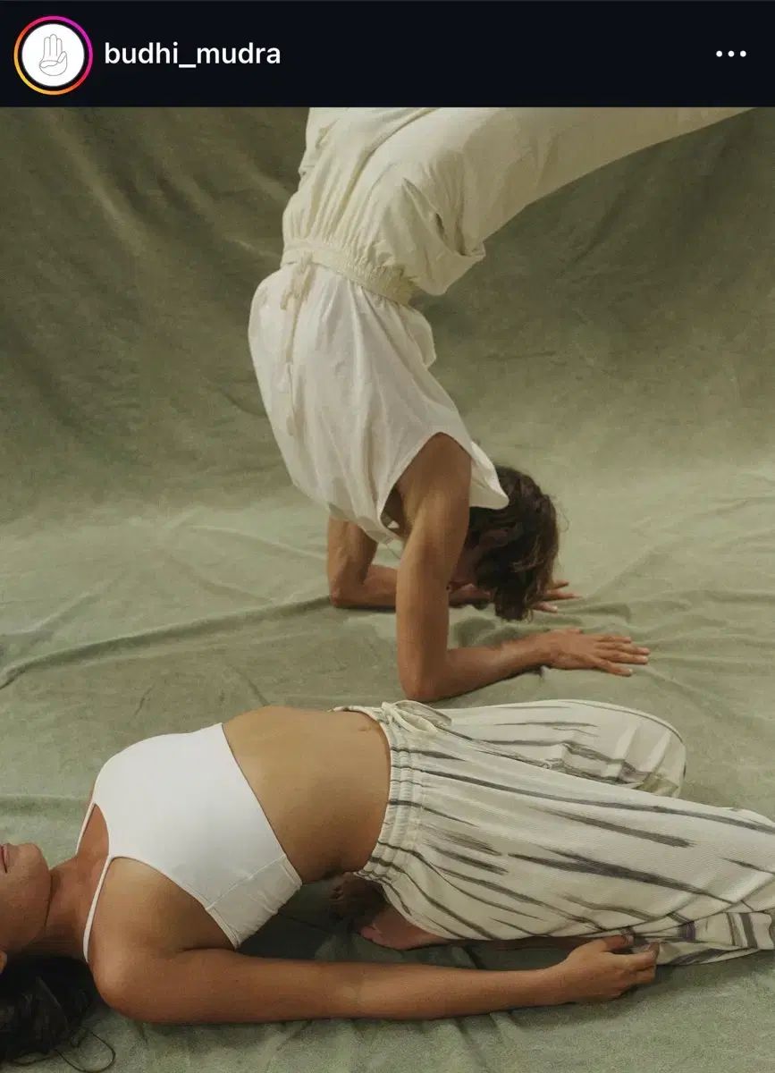 BUDHI MUDRA ナチュラル タイダイ ジョガー M