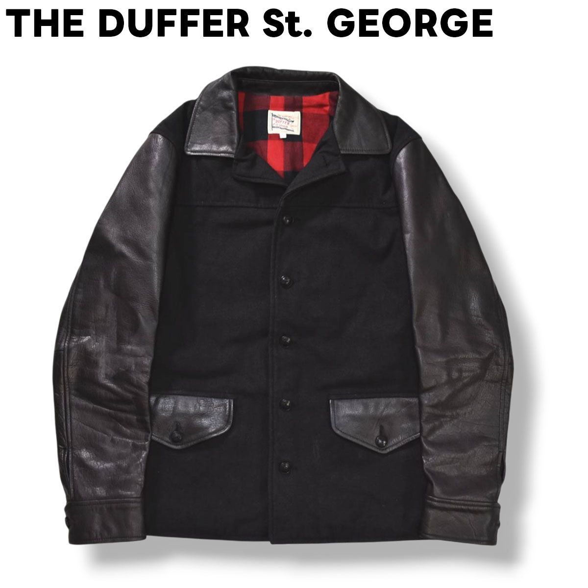上質】 ダファー オブ セントジョージ THE DUFFER St. GEORGE 牛革 