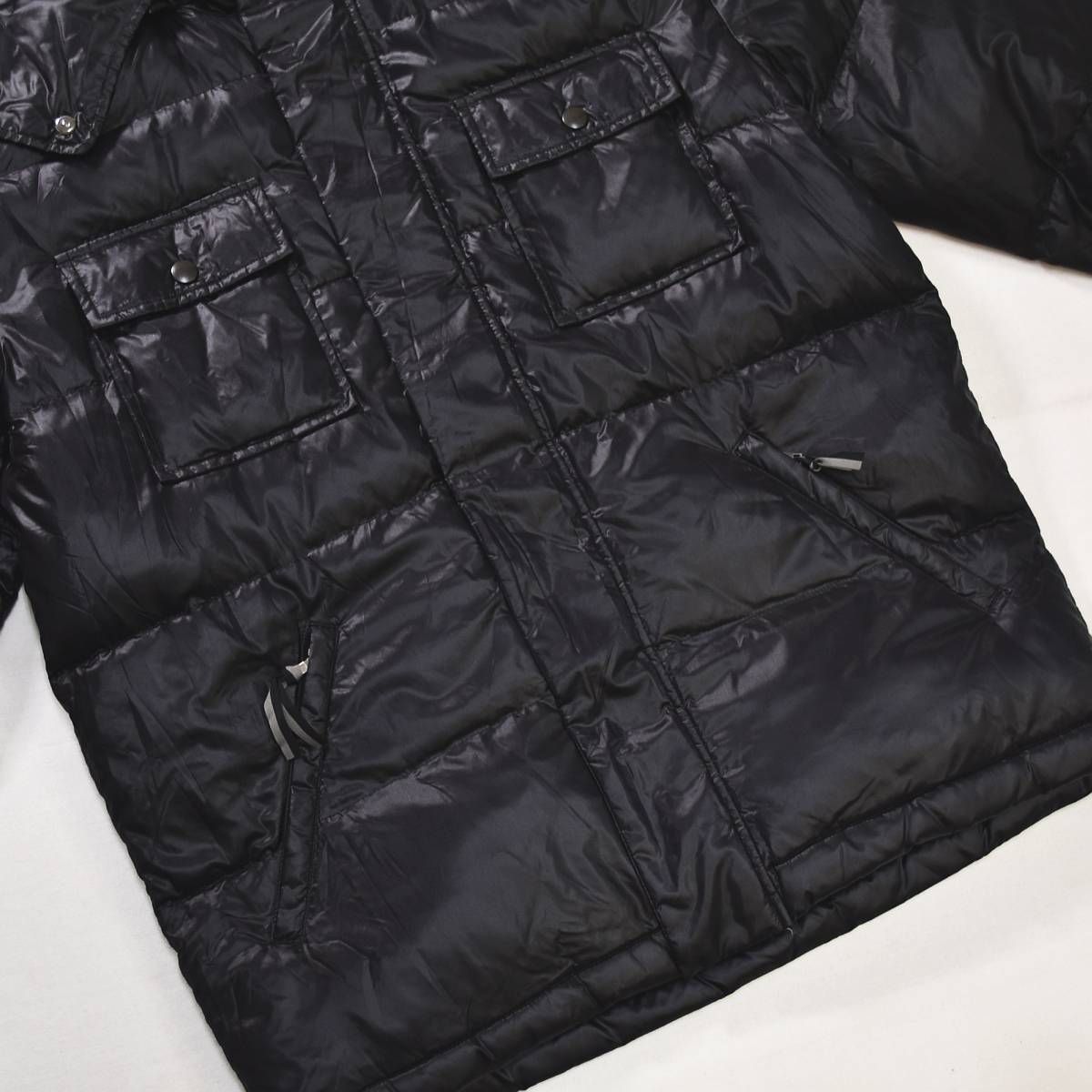 極暖】 ポールスミス PS Paul Smith フーデット ダウン ジャケット 