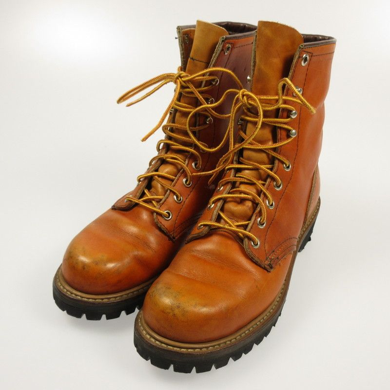 RED WING レッドウィング ブーツ 899 年式 80 s 白犬四角タグ ブラウン 127