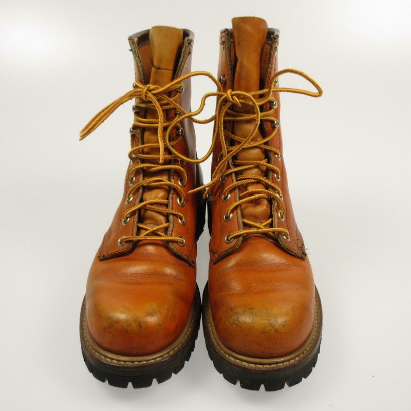 RED WING レッドウィング ブーツ 899 年式 80 s 白犬四角タグ ブラウン 127