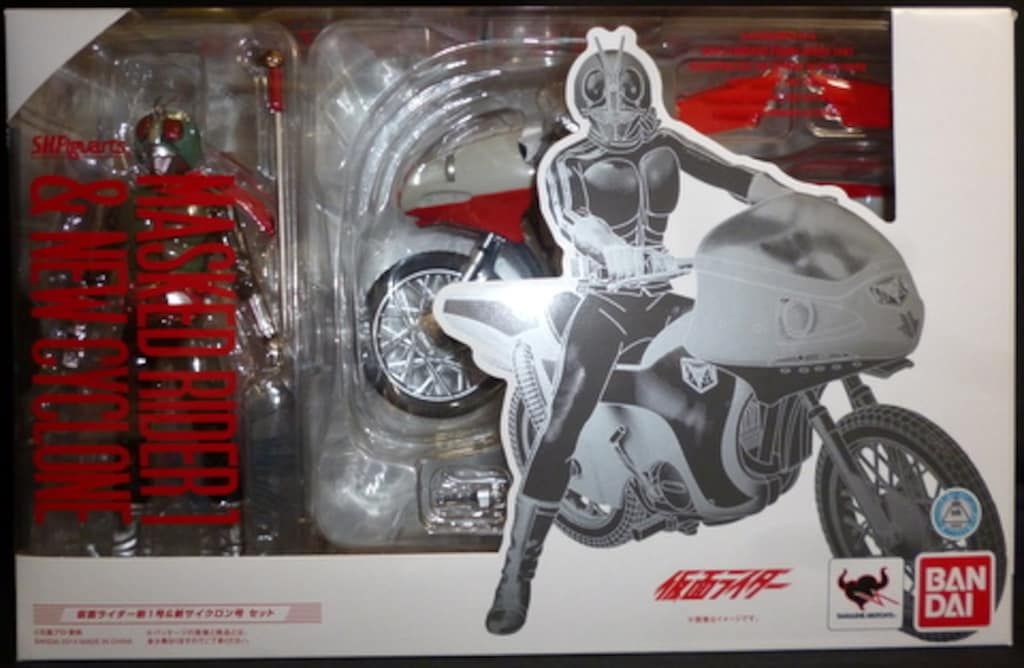 バンダイ S.H.Figuarts 仮面ライダー 新1号 - 新サイクロン号セット