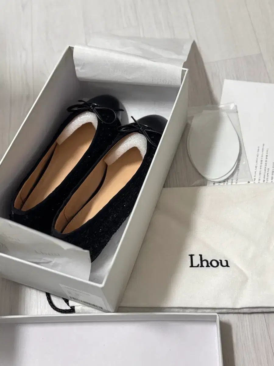  SIE シエ ツイード ベラ リボン フラット 235 フラットシューズ バレエシューズ パンプス