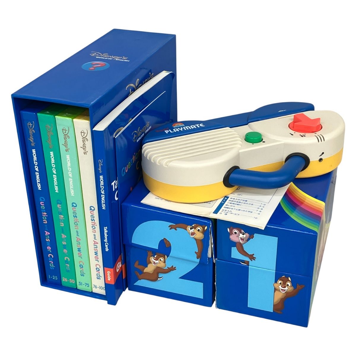 【殆ど未開封】最新版　DWE トークアロング　ディズニー英語　ワールドファミリー ワールドファミリー DWE ディズニー 英語システム トークアロング Q&A