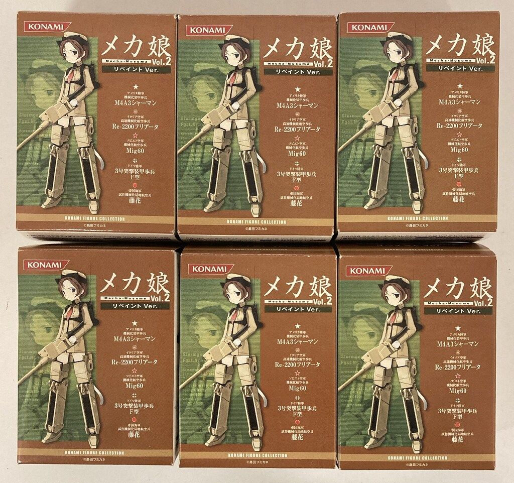 コナミ メカ娘Vol.2 リペイントVer 全6種セット 130584 - メルカリ