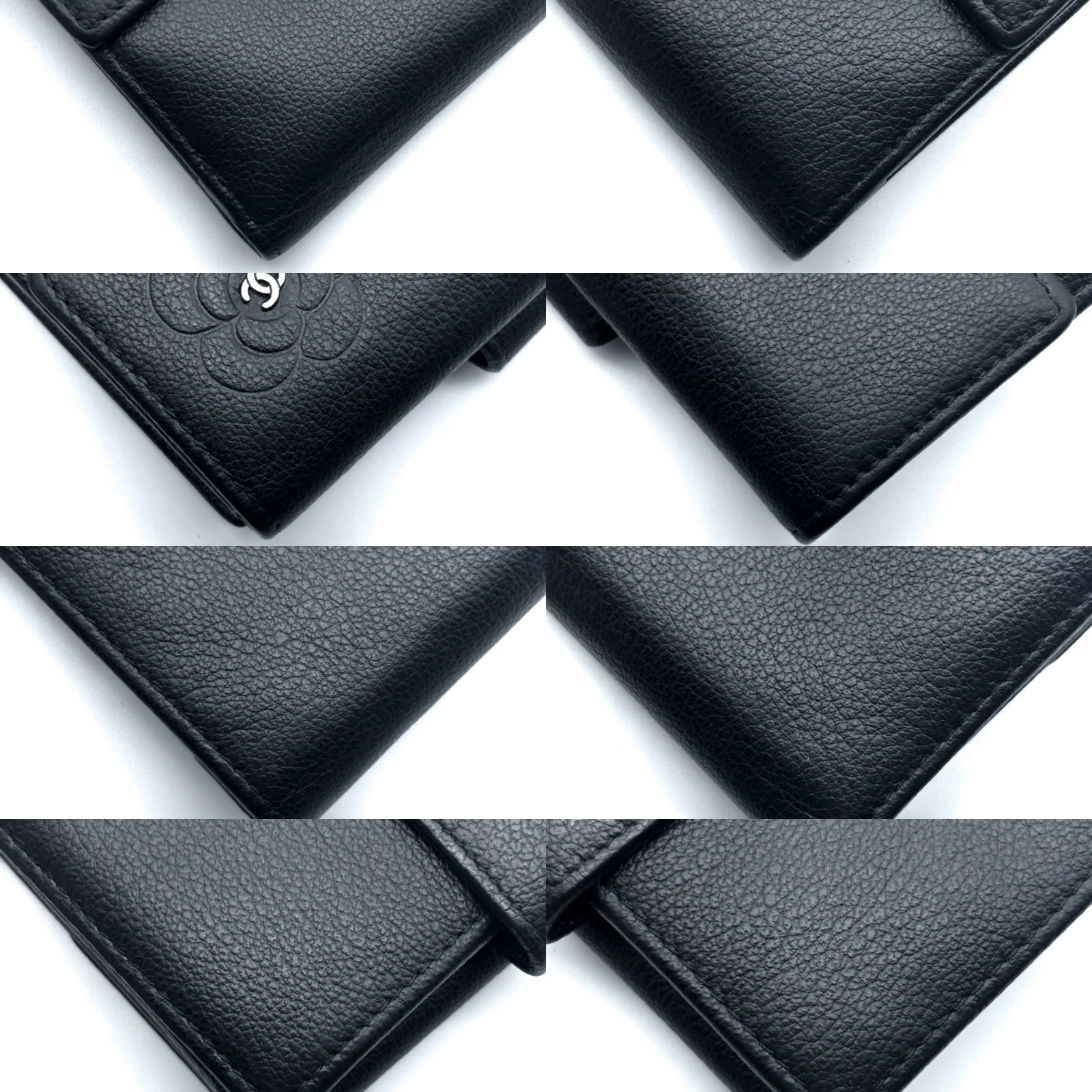 【極美品✨】シャネル 長財布 バタフライカメリア Wホック フラップ 美品✨】シャネル 財布 バタフライカメリア Wホック 二つ折 - メルカリ