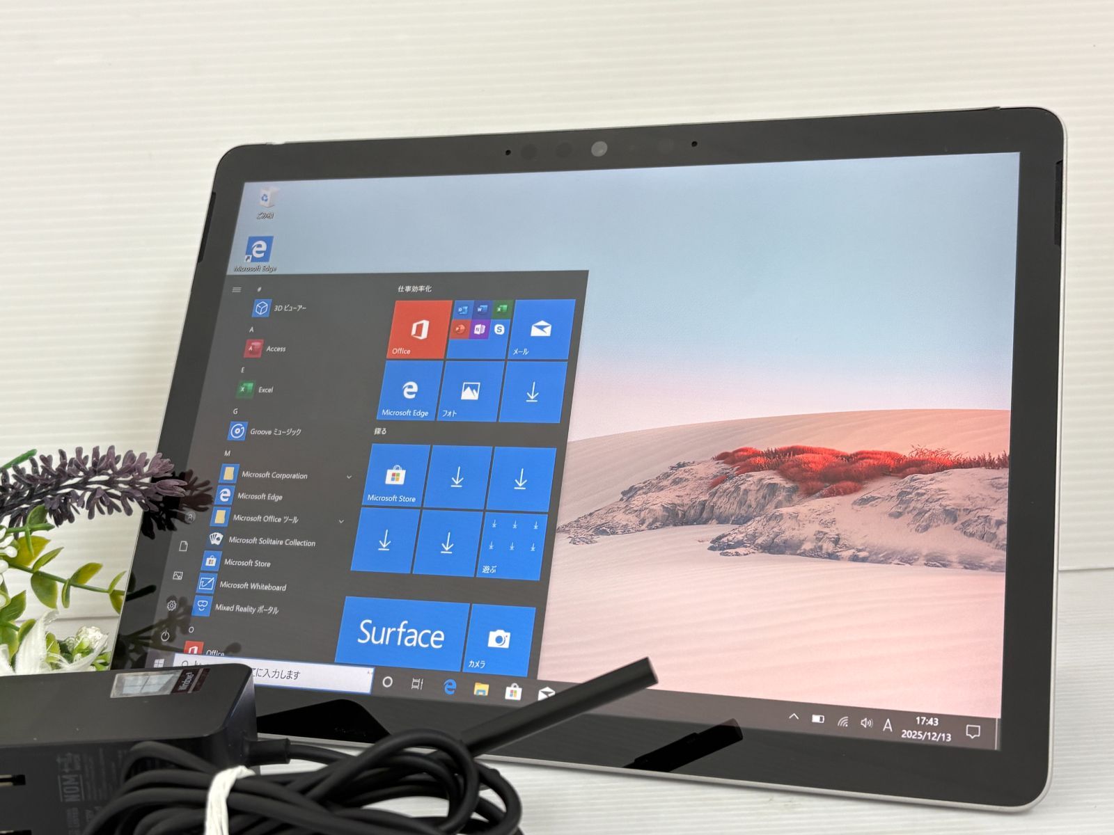 バッテリー良好】Microsoft SURFACE GO2 model:1927『Core M3(8100Y