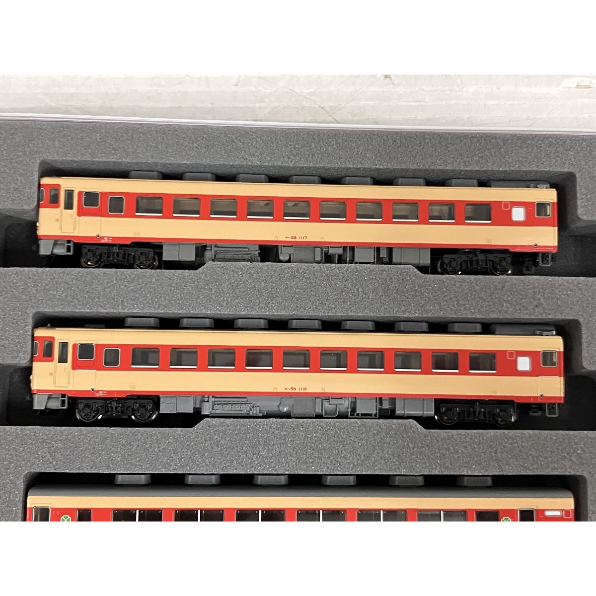 KATO Nゲージ 10-1600 キハ58 パノラミックウインドウ 4両セット 鉄道