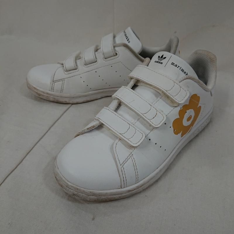 アディダス adidas x Marimekko アディダス スタンスミス STAN SMITH CF C キッズスタンスミス CF C h04684 ガールズ 20.0cm ISItems【USED】【古着】【中古】50121085