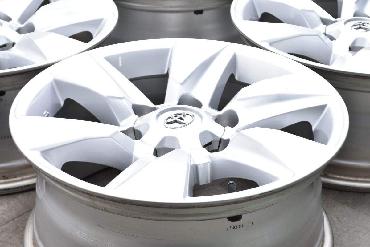 スタッドレス用等に トヨタ 150 ランドクルーザープラド 後期 17 in 7 5 J 25 139 4本 ハイラックス サーフ 200 ハイエース 流用