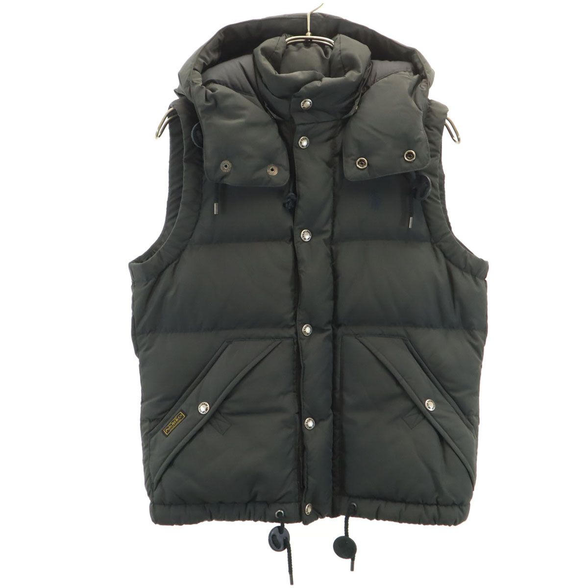 【美品】ポロラルフローレン　ダウンベスト　XS POLO RALPH LAUREN ポロラルフローレン ダウンベスト XS グレー メンズ