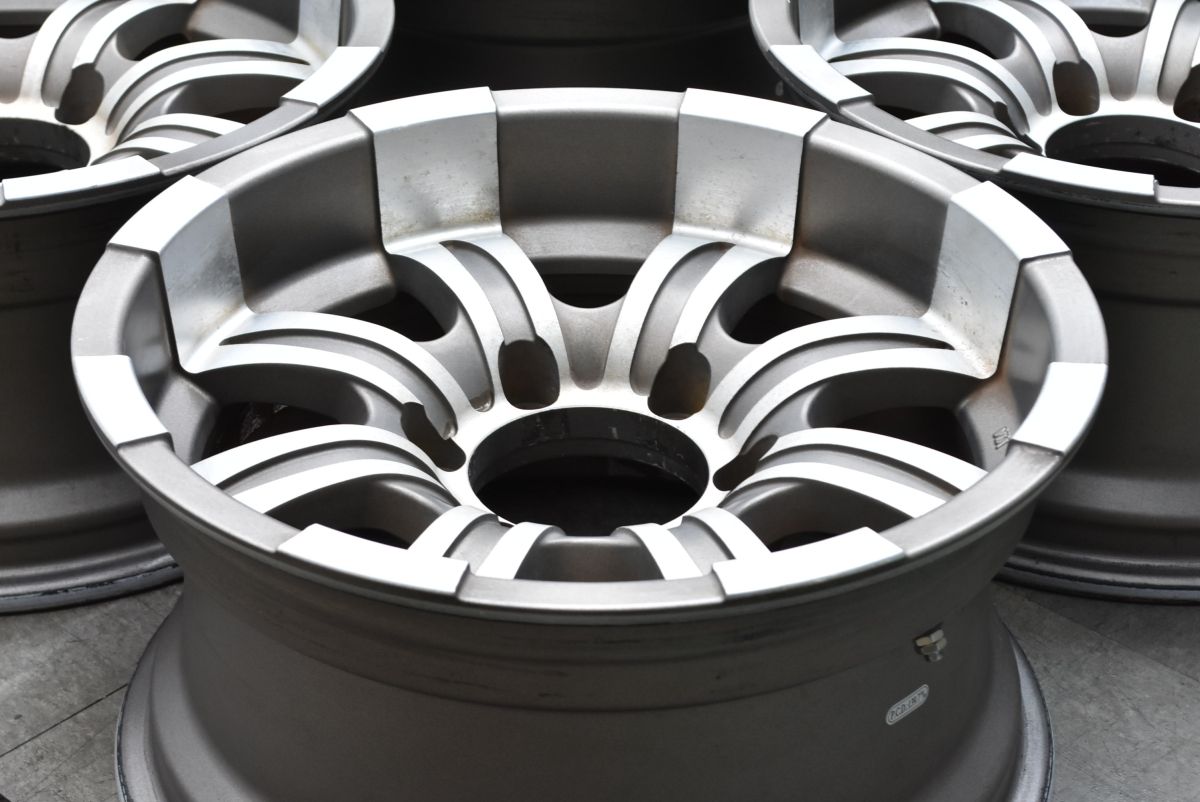 深リム ゼロセット】MR371 16in 8J ±0 PCD139.7 4本 ランドクルーザー