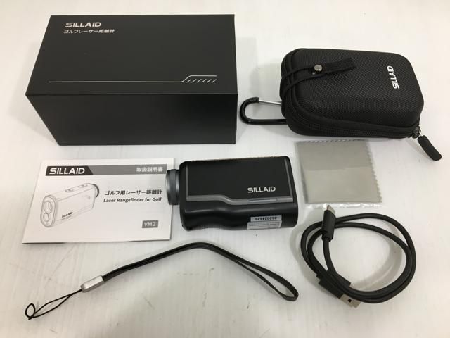 返品OK 【中古ゴルフ用品】SILLAID レーザー距離計 VM2 [ブラック