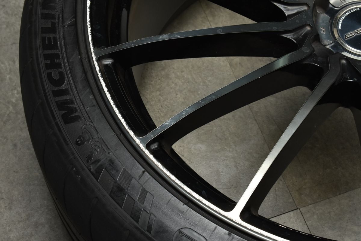  カスタム用に RAYS WALTZ A N 21 15 R L in 9 J 32 10 43 PCD 120 ミシュラン 245 40 275 35 レクサス LC 500 h LS 21インチ タイヤ ホイールセット