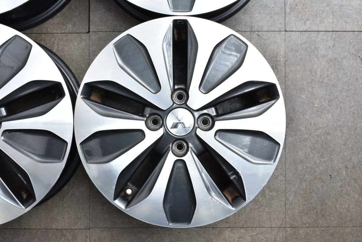  品 ミツビシ デリカD 2 15 in 4 5 J 45 アルミ4本セット デリカミニ ekクロススペース ekスペース ekワゴン ミニカ トッポ 流用 15インチ ホイール